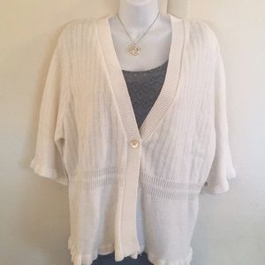 🎉PRICE DROP🎉 New Cream Cardigan Sweater 🛍
